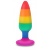 Toy Joy Анальна пробка  Pride Hunk Plug Large, райдужна (8713221826923) - зображення 1