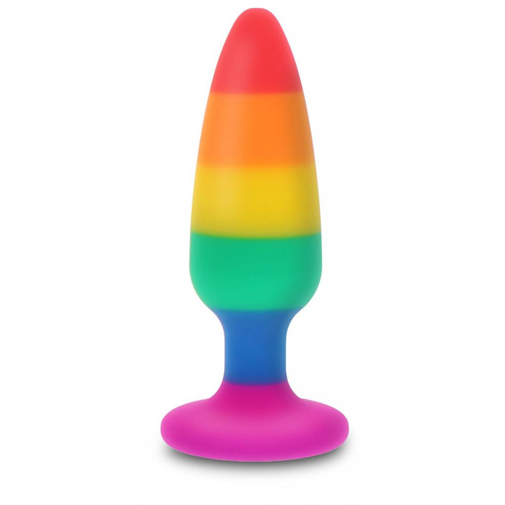 Toy Joy Анальна пробка  Pride Hunk Plug Large, райдужна (8713221826923) - зображення 1