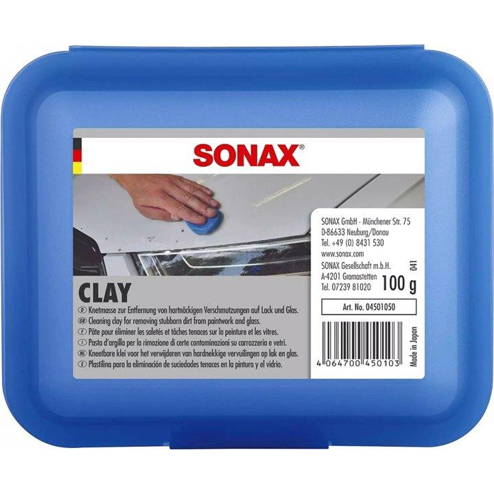Sonax Синя глина Sonax Clay для очищення лакофарбових поверхонь та скла 112 г 450105 (4064700450103) - зображення 1