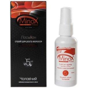 Minox Лосьйон  5% для росту волосся та бороди 50 мл (4820146410022) - зображення 1
