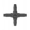 Gardena З'єднувач хрестоподібний  Micro-Drip-System для шлангів 4,6 мм, 10 шт (13214-20) - зображення 1