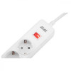 2E 5XSchuko 3G*1.5мм, 3*USB-A, 2м, white (2E-SP515M2USBWH) - зображення 4