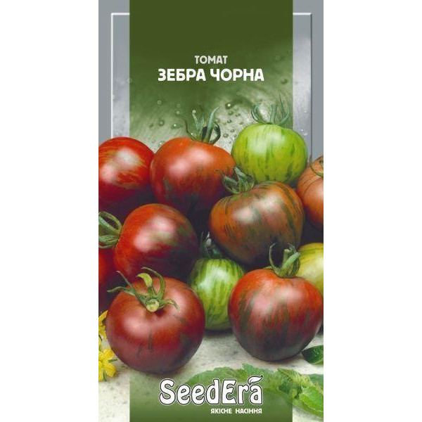ТМ "SeedEra" Насіння Seedera томат Зебра чорна 0,1г - зображення 1