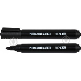 ECONOMIX Набір маркерів  1-3 мм 12 шт. чорний E11608-01