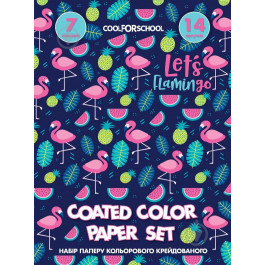 Cool For School Набор цветной бумаги мелованной (CF21100-09)