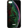 TOTO Print Glass Space Case Xiaomi Redmi 6A Green - зображення 1