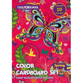 Cool For School Набор картона цветного (CF05281-09)