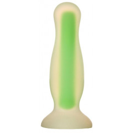 Dream toys Radiant Glow In The Dark Soft Silicone Plug Small, салатова (8720365102783)