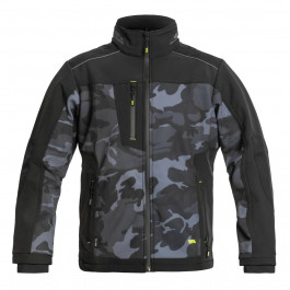 Bennon Camos Softshell - Black/Grey (746180062 XXL)