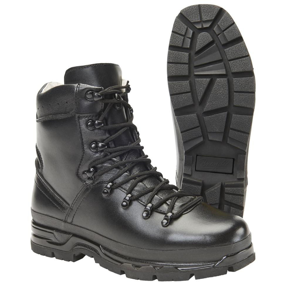 Brandit BW Mountain Boots - Black (9038-2-42) - зображення 1