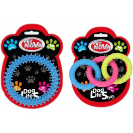 Pet Nova Набор игрушек для собак  Синие кольцо (TPR-BLUERING)