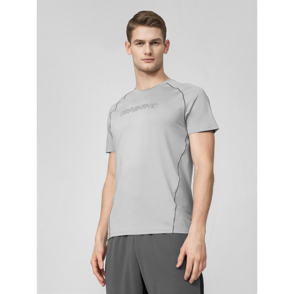 4F SS22 H4L22TSMF015 XXL COLD LIGHT GREY 5903609243036 - зображення 1