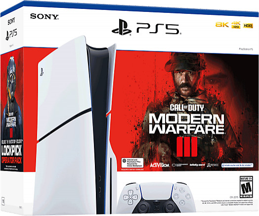 Sony PlayStation 5 Slim 1TB Call of Duty Modern Warfare III Bundle (1000037794) - зображення 1