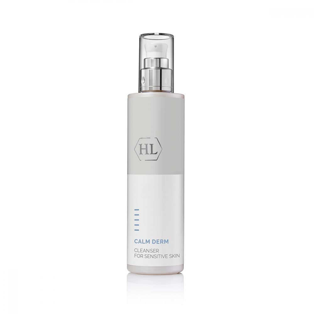 Holy Land Cosmetics Заспокійливе очищувальне мило для обличчя - CALM DERM Cleanser, 250 мл - зображення 1