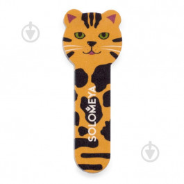 Solomeya Маникюрная пилочка  Tiger Nail File Cat Тигренок для натуральных и искусственных ногтей 180/220 (506