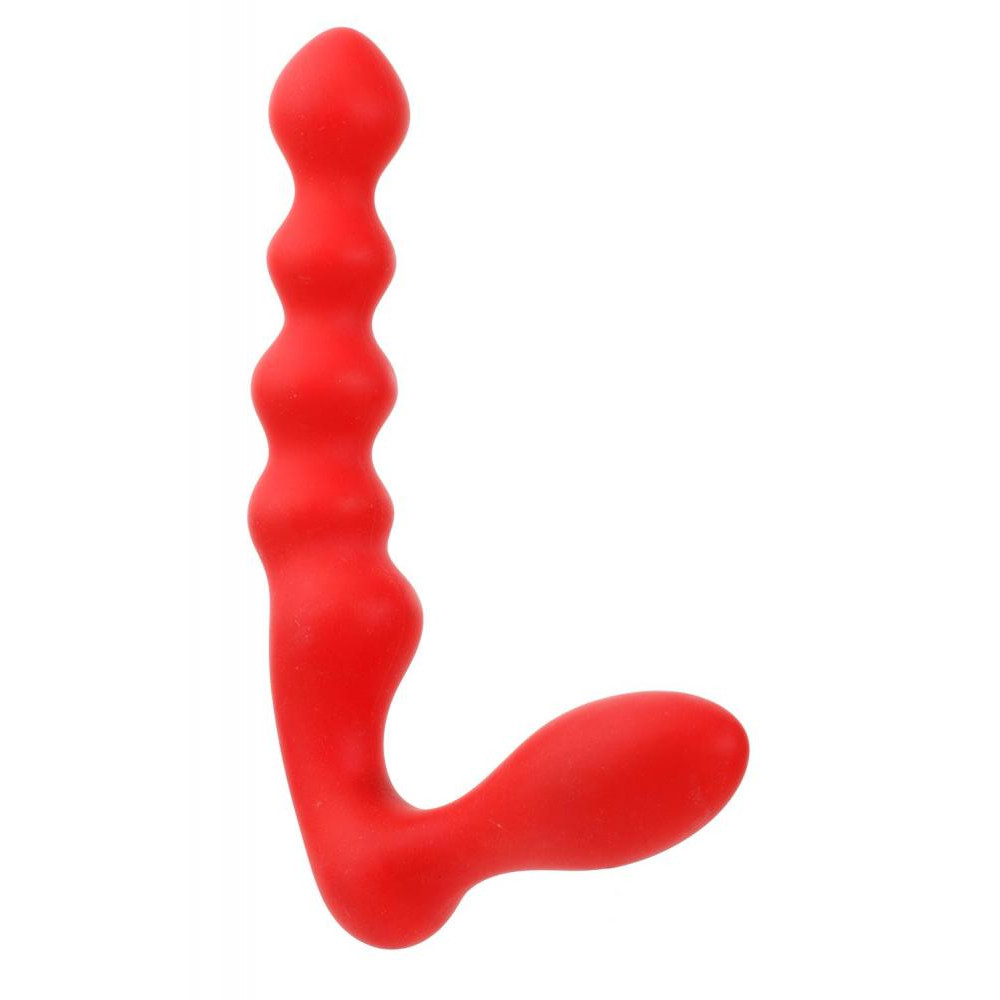 Dream toys Анальный стимулятор PURRFECT SILICONE BUTT PLUG, RED (DT20824) - зображення 1