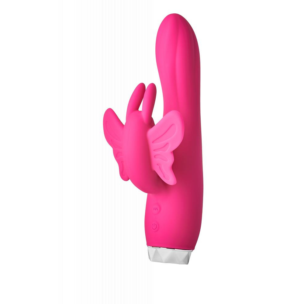 Dream toys FLIRTS BUTTERFLY VIBRATOR PINK DT22018 - зображення 1