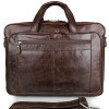 Vintage Большая деловая сумка для ноутбука до 16 дюймов из натуральной кожи  (14371) - зображення 3