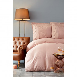 Karaca Home Комплект постельного белья евро сатин Infinity Pudra (2000022225601)
