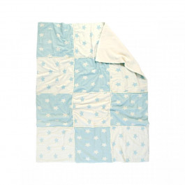   Barine Home Плед Barine Star Patchwork Throw хлопок и плюш 130x170 см Mint (svt-2000022233132)