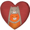 Presentville Подушка серце  3D Дуже ніжно тебе кохаю! 40х40х7,5 (3DPS_RSAN014) - зображення 1