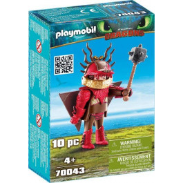   Playmobil Драконы Сморкала в летном костюме (70043)