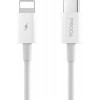 Proda PD-B27i USB Type-C to Lightning 1m White (6971278728542) - зображення 1