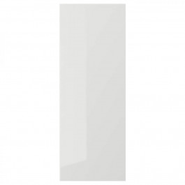 IKEA RINGHULT РІНГХУЛЬТ, 904.188.76, Дверцята, блиск світло-сірий, 30х80 см