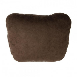 Кердис Автомобильная подушка KERDIS Премиум из ткани коричневая 4820198830397