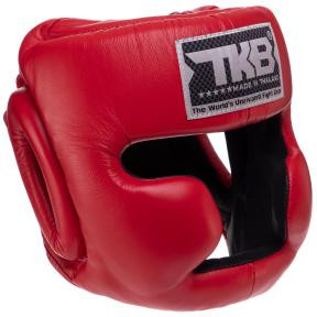 Top King Шолом боксерський у мексиканському стилі Full Coverage TKHGFC-EV / розмір S, червоний - зображення 1