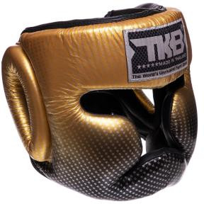 Top King Шолом боксерський з повним захистом Super Star TKHGSS-01 / розмір L, золотий - зображення 1