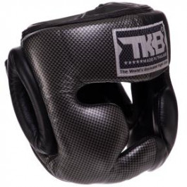 Top King Шолом боксерський із повним захистом Empower TKHGEM-02 / розмір S, чорний/срібний