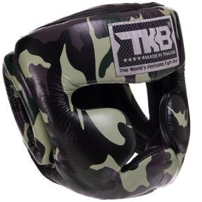 Top King Шолом боксерський з повним захистом Empower Camouflage TKHGEM-03 / розмір S, камуфляж зелений - зображення 1
