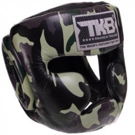 Top King Шолом боксерський з повним захистом Empower Camouflage TKHGEM-03 / розмір S, камуфляж зелений