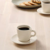 IKEA FARGKLAR Чашка з блюдцем, бежевий глянсовий (004.836.30) - зображення 3