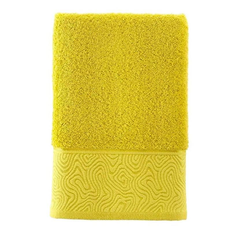 ARYA Рушник махровий жаккардовий  Fold жовтий 70х140 см (2600000004619) - зображення 1