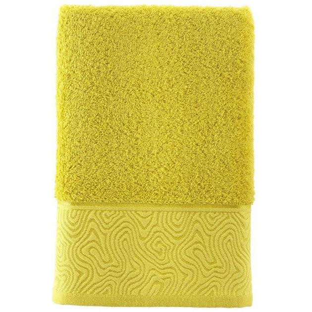 ARYA Рушник махровий жаккардовий  Fold жовтий 50х90 см (2600000004572) - зображення 1