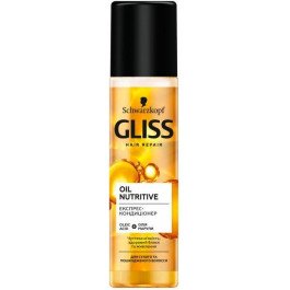 Gliss kur Экспресс-кондиционер  Oil Nutritive с бьюти-маслами для длинных волос с секущимися кончиками 200 мл 