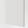 IKEA HOKKSUND 4 панели для рамы раздвижной двери 100h236 (003.823.44) - зображення 3