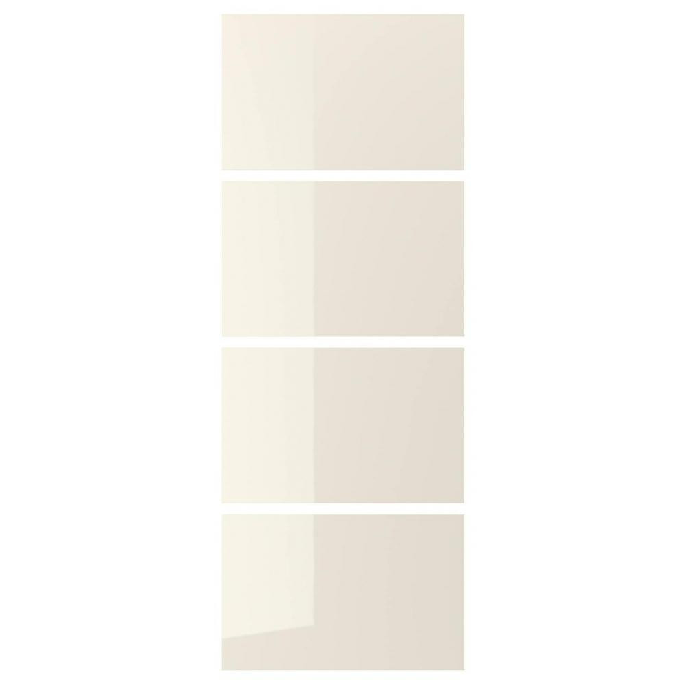 IKEA HOKKSUND 4 панели для рамы раздвижной двери 75h201 (603.738.03) - зображення 1
