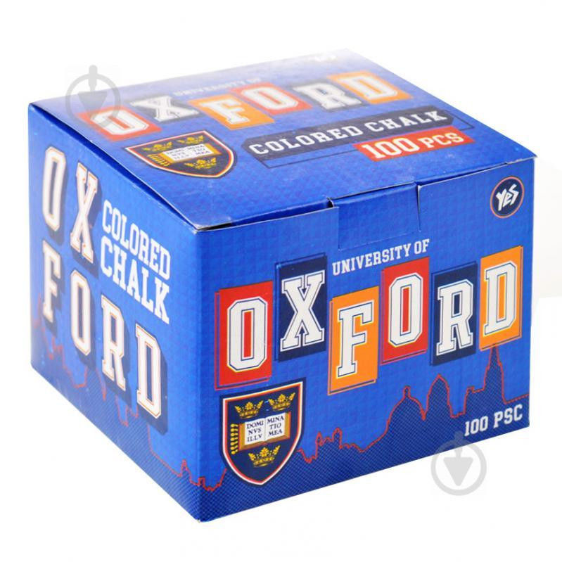 YES Мел цветной Oxford Blue квадратный 100 шт. (400332) - зображення 1