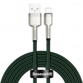 Baseus Cafule Metal Data Cable USB for Lightning 2m Green (CALJK-B06)