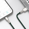 Baseus Cafule Metal Data Cable USB for Lightning 2m Green (CALJK-B06) - зображення 9