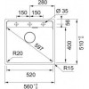 Franke Maris MRG 610-52 TL 114.0668.820 - зображення 3