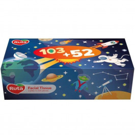 Ruta Гігієнічні серветки в коробці  Kids Мix collection в асортименті 155 шт. (4820202893608)