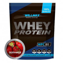 Willmax Whey Protein 80% 920 g /23 servings/ Полуниця (wx106)