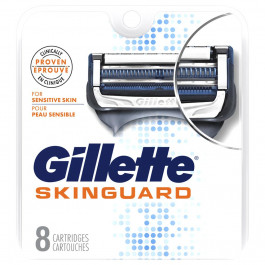 Gillette Змінні касети  SKINGUARD Sens 8шт (7702018488384)