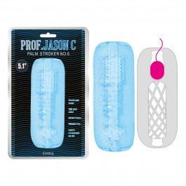   Chisa Novelties Prof.Jason C Palm Stroker No.6 Blue (CH38309)