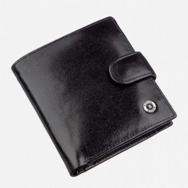 Boston Мужской кошелек кожаный  18815 Черный (leather-18815)