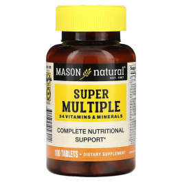 Mason Natural Super Multiple, 100 таблеток
